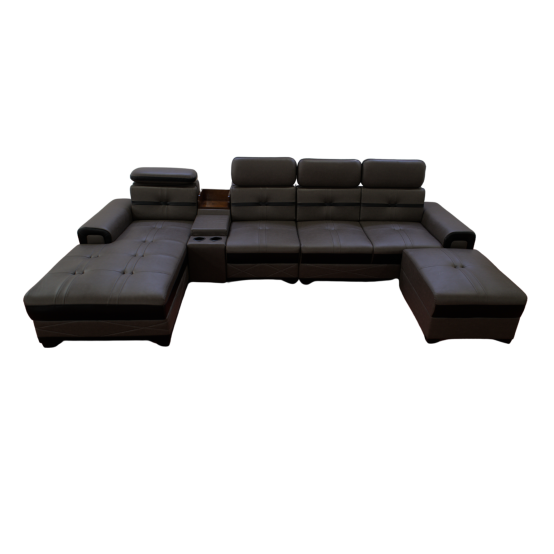 Sofa Góc Kèm Đôn - HN02