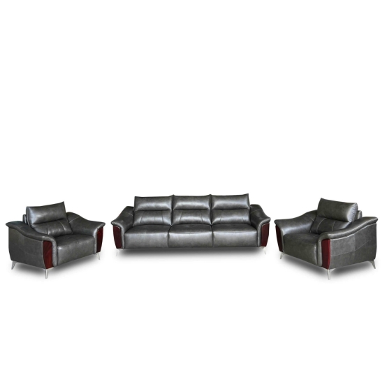 Bộ Sofa Băng Da Bò Tự Nhiên - B636