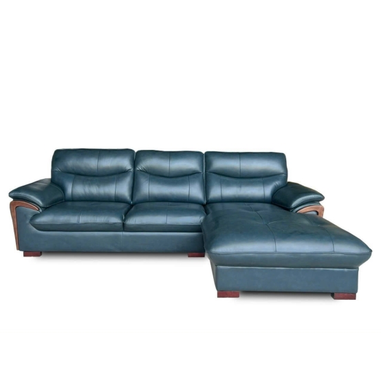 Sofa Góc Da Bò Tự Nhiên - 8274