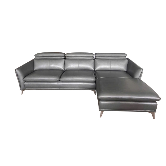 Sofa Góc Da Bò Tự Nhiên - G610