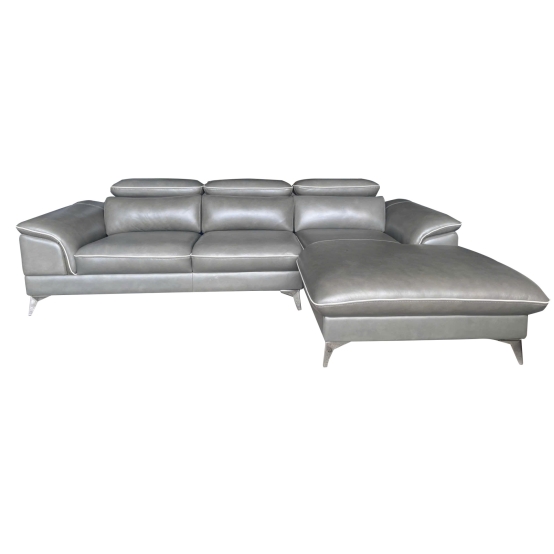 Sofa Góc Da Bò Tự Nhiên - FD23